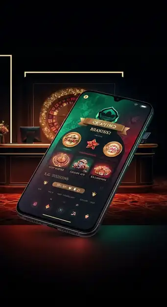 Interface mobile de Unique Casino présentant une large sélection de jeux sur écran de smartphone